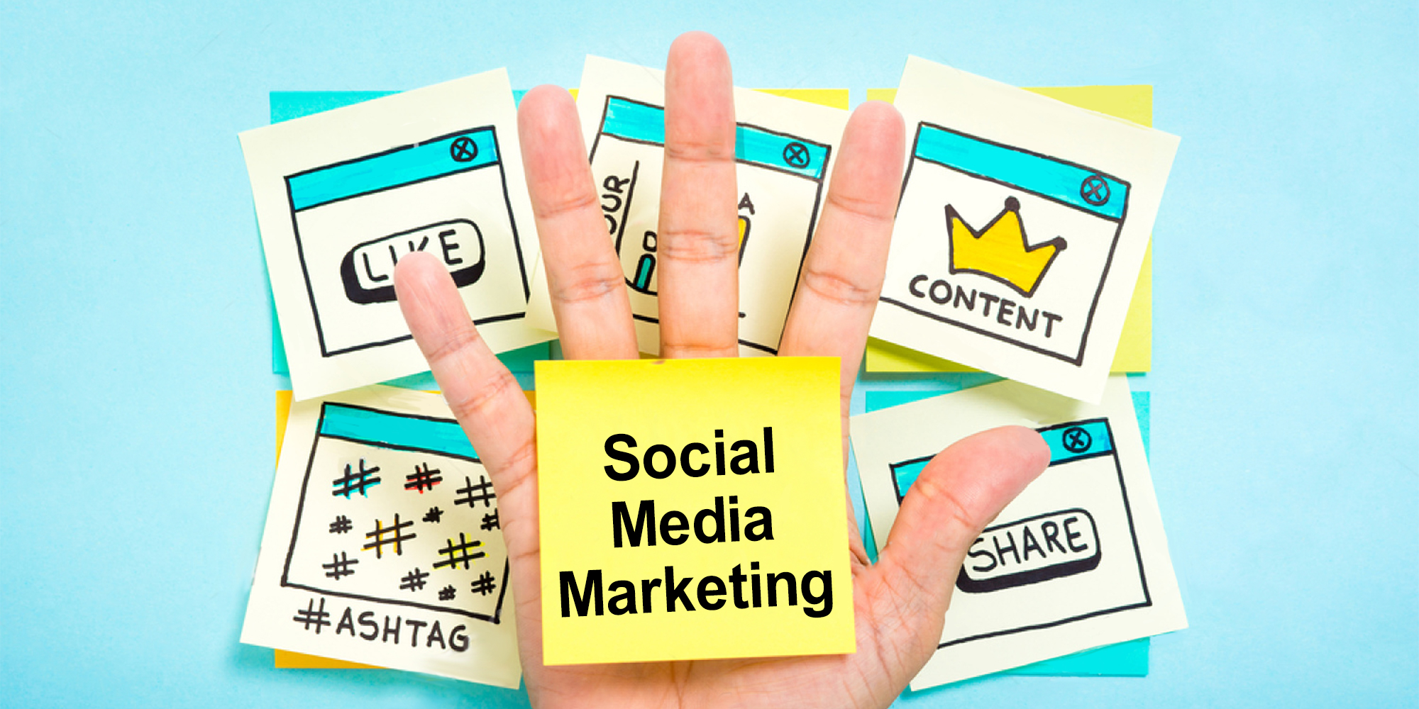 اسلاید بازاریابی رسانه‌های اجتماعی