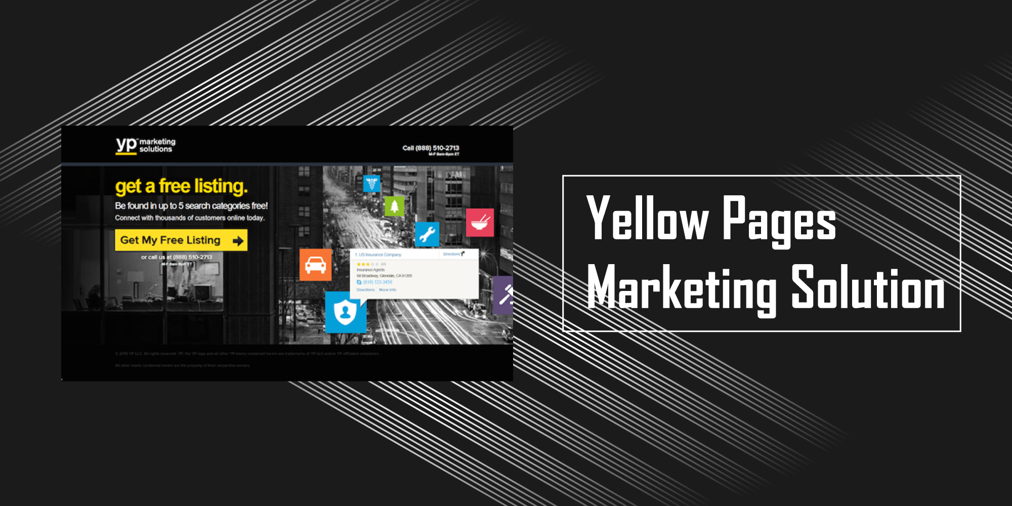 yellowpages landing page