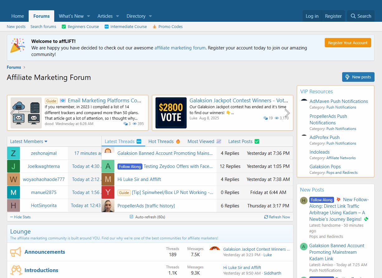 AffLift، از بهترین سایت های افیلیت مارکتینگ