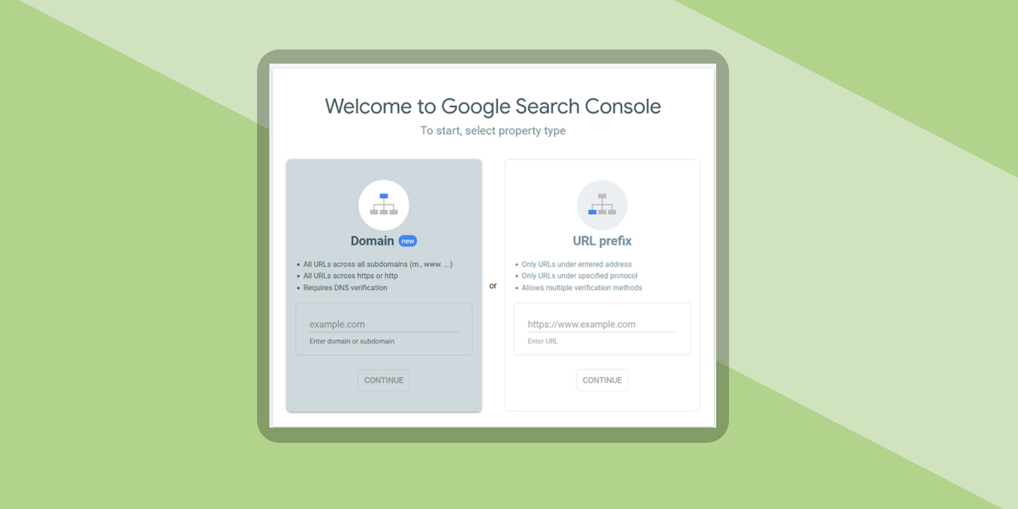 تایید سایت بر روی Google search console